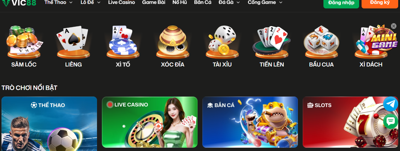 Xóc đĩa vic88 hồi hộp và cơ hội thắng lớn